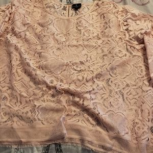 Lace casual shirt